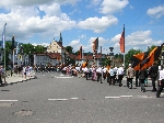 Festzug zum Familienfest